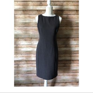 Liz Claiborne gray sheath dress
